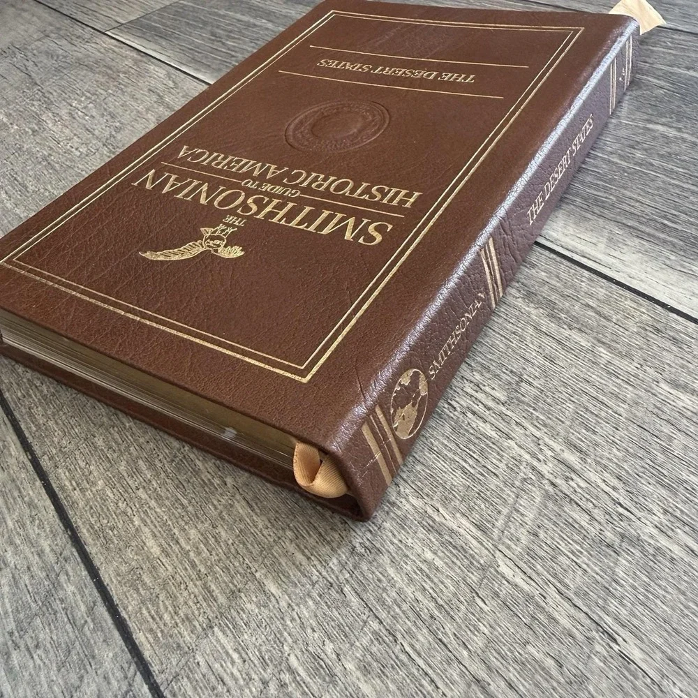 VTG 90s Smithsonian Guide to Historic America Desert States Durham 1st Edition